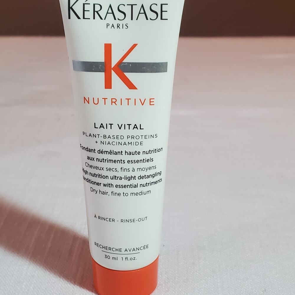 Kerastase Nutritive Lait Vital Conditioner 1oz/30ml Travel Size Rinse Out Mini